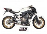 Układ wydechowy SC-PROJECT CR-T KARBON FULL SYSTEM YAMAHA MT-07 2013 - 2016