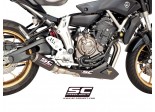 Układ wydechowy SC-PROJECT CR-T KARBON FULL SYSTEM YAMAHA MT-07 2013 - 2016