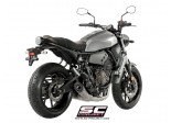 Układ wydechowy SC-PROJECT S1 TYTAN FULL SYSTEM YAMAHA XSR 700 2016 - 2020