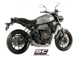 Układ wydechowy SC-PROJECT S1 TYTAN FULL SYSTEM YAMAHA XSR 700 2016 - 2020