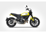 Scrambler Tłumik Basso INOX