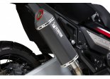 Honda X-ADV 750 17/18 Serket Slip-on Stal Pokryta Czarną Ceramiką RHA178BCER