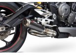 Triumph Street Triple 765 17/18 RP1-GP Slip-on Carbon TR1001CEM