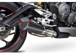 Triumph Street Triple 765 17/18 Serket Taper Slip-on Carbon RTR87CEO