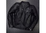 Kurtka skórzana GP TECH v2 LEATHER JACKET TECH AIR COMPATIBLE Black/White