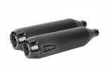 Tłumik typu Slip-Ons Softail Deluxe / Slim 04/17 Harley Davidson Dual Black Short REF: 005-4360499D-B
