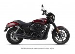 Tłumik typu SLIP-ON 15/17 Harley Davidson STREET 750/500 COMP-S Ceramic Black REF: 005-4340499-B