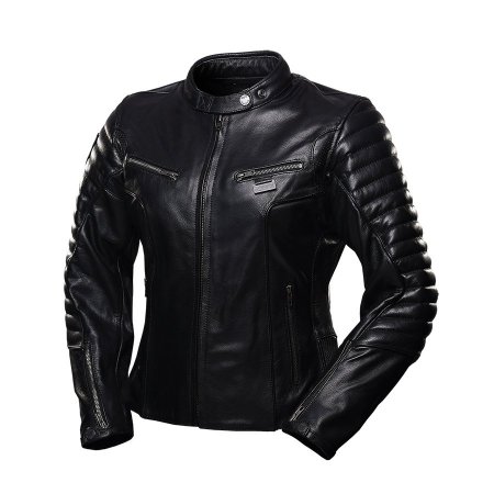 Kurtka skórzana GP TECH v2 LEATHER JACKET TECH AIR COMPATIBLE Black/White