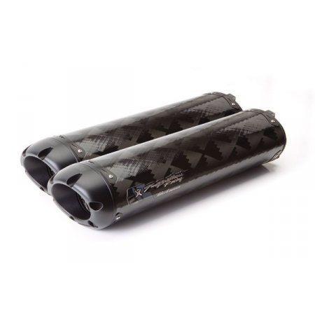Tłumik typu Slip-On Yamaha R1 04/06 Dual M2 Black Carbon REF: 005-1130407-B