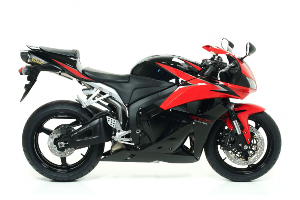 CBR 600 RR 07/08 Indy Tita/Carbon + No Cat Pipe