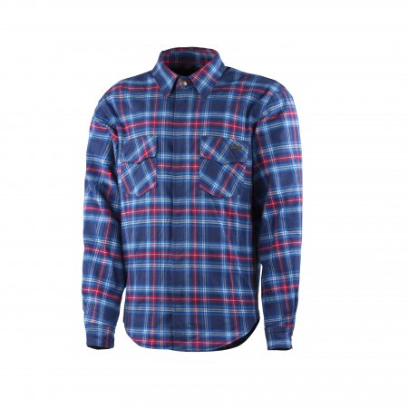 Koszula Motocyklowa Męska 1871 Timber 2.0 Shirt Jacket Blue/Red
