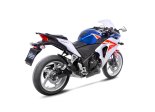 HONDA CBR 250 R 2011/13 LV-10 BLACK SLIP-ON STAL Ref: 15210B