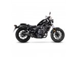 HONDA CMX 500 REBEL 2017/19 CLASSIC RACER BLACK SLIP-ON STAL Ref: 15006b