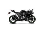 KAWASAKI ZX-6R NINJA 2009/16 LV-10 BLACK SLIP-ON STAL Ref: 15233B