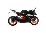 KTM RC 125 2014/16 NERO SLIP-ON STAL Ref: 14038