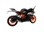 KTM RC 125 2014/16 NERO SLIP-ON STAL Ref: 14038