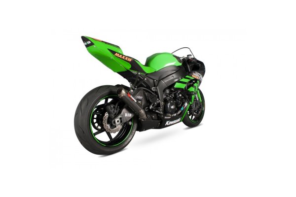 Ninja ZX-6R 09/12 RP1-GP Slip-on Karbon KA1001CEM