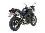 TRIUMPH STREET TRIPLE 675 2007/12 LV ONE EVO 2 SLIP-ON STAL Ref: 8567E