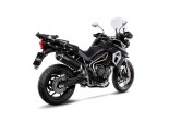 TRIUMPH TIGER 800 XR/XRX/XCX/XRT/XCA/XRX LRH/XCX LRH 2018/19 NERO SLIP-ON STAL Ref: 14056