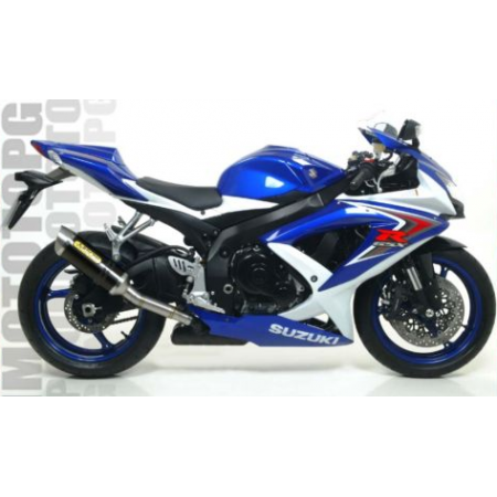 GSXR 600/750 08/10 Dark Alluminium + Kolektory