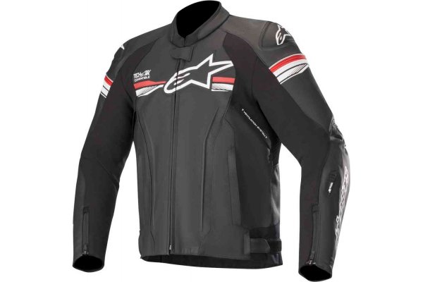 Kurtka skórzana GP TECH v2 LEATHER JACKET TECH AIR COMPATIBLE Black/White