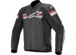 Kurtka skórzana GP TECH v2 LEATHER JACKET TECH AIR COMPATIBLE Black/White