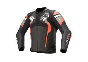 Kurtka skórzana Alpinestars Atem V4 Black/Grey/Red