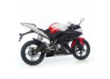 YAMAHA YZF-R 125 2008/13 GP STYLE BLACK FULL SYSTEM 1/1 STAL Ref: 8124B