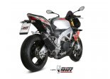 WYDECH SPEED EDGE BLACK SLIP-ON APRILIA TUONO V4 1100 2018-TERAZ