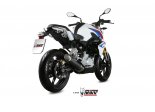 Pełen Układ wydechowy MIVV GP PRO BLACK FULL SYSTEM 1/1 BMW G 310 R 2018 - TERAZ