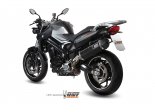 Układ wydechowy MIVV SPEED EDGE BLACK SLIP-ON STAL BMW F 800 R / GT 2009 - TERAZ