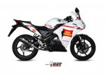 Układ wydechowy MIVV OVAL KARBON FULL SYSTEM HONDA CBR 125 R 2011 - 2016