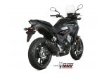 Układ wydechowy MIVV SUONO BLACK STAL SLIP-ON HONDA CB 500 X 2017 - TERAZ