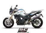 Układ wydechowy SC-PROJECT OVAL KARBON SLIP-ON BMW F 800 R 2009 - 2016