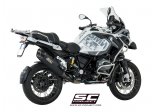 Układ wydechowy SC-PROJECT ADVENTURE TYTAN CZARNY SLIP-ON BMW R 1200 GS 2017 - 2018