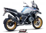 Układ wydechowy SC-PROJECT ADVENTURE TYTAN CZARNY SLIP-ON BMW R 1250 GS / ADVENTURE 2019 - 2020