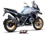 Układ wydechowy SC-PROJECT ADVENTURE TYTAN DEEP GREY SLIP-ON BMW R 1250 GS / ADVENTURE 2019 - 2020