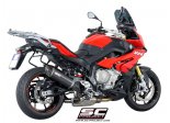 Układ wydechowy SC-PROJECT OVAL KARBON SLIP-ON BMW S 1000 XR 2015 - 2016