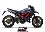 Układ wydechowy SC-PROJECT CR-T M2 KARBON 2 SLIP-ON DUCATI HYPERMOTARD 950 / SP 2019 - 2021