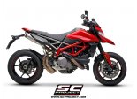 Układ wydechowy SC-PROJECT S1 TYTAN 2 SLIP-ON DUCATI HYPERMOTARD 950 / SP 2019 - 2021