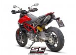 Układ wydechowy SC-PROJECT S1 TYTAN CZARNY 2 SLIP-ON DUCATI HYPERMOTARD 950 / SP 2019 - 2021