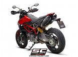 Układ wydechowy SC-PROJECT SC1-M KARBON 2 SLIP-ON DUCATI HYPERMOTARD 950 / SP 2019 - 2021