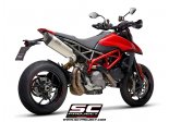 Układ wydechowy SC-PROJECT SC1-R TYTAN SLIP-ON DUCATI HYPERMOTARD 950 / SP 2019 - 2021