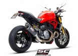 Układ wydechowy SC-PROJECT SC1-R KARBON SLIP-ON DUCATI MONSTER 1200 / S / R 2017 - 2021