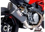 Układ wydechowy SC-PROJECT SC1-R KARBON SLIP-ON DUCATI MONSTER 1200 / S / R 2017 - 2021