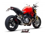 Układ wydechowy SC-PROJECT S1 TYTAN SLIP-ON DUCATI MONSTER 1200 / S / R 2017 - 2021