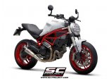 Układ wydechowy SC-PROJECT S1 TYTAN SLIP-ON DUCATI MONSTER 797 2017 - 2020