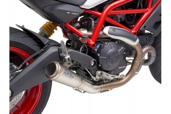 Układ wydechowy SC-PROJECT S1-GP TYTAN SLIP-ON DUCATI MONSTER 797 2017 - 2020