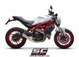 Układ wydechowy SC-PROJECT S1-GP TYTAN SLIP-ON DUCATI MONSTER 797 2017 - 2020