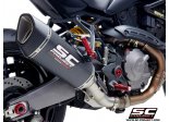 Układ wydechowy SC-PROJECT SC1-R KARBON SLIP-ON DUCATI MONSTER 821 2018 - 2020